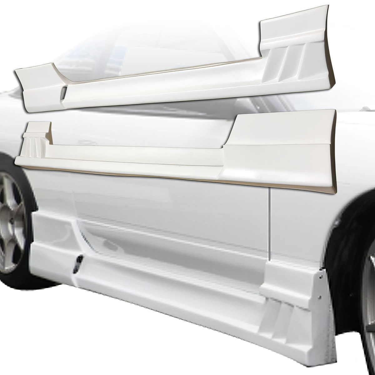 Modify your Nissan 240SX 1989 with our Exterior/Side Skirts - 