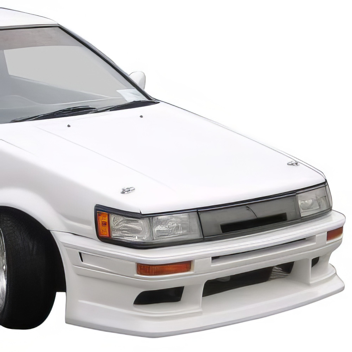 Modify your Toyota Corolla 1984 with our Exterior/Front Bumpers or Lips - 