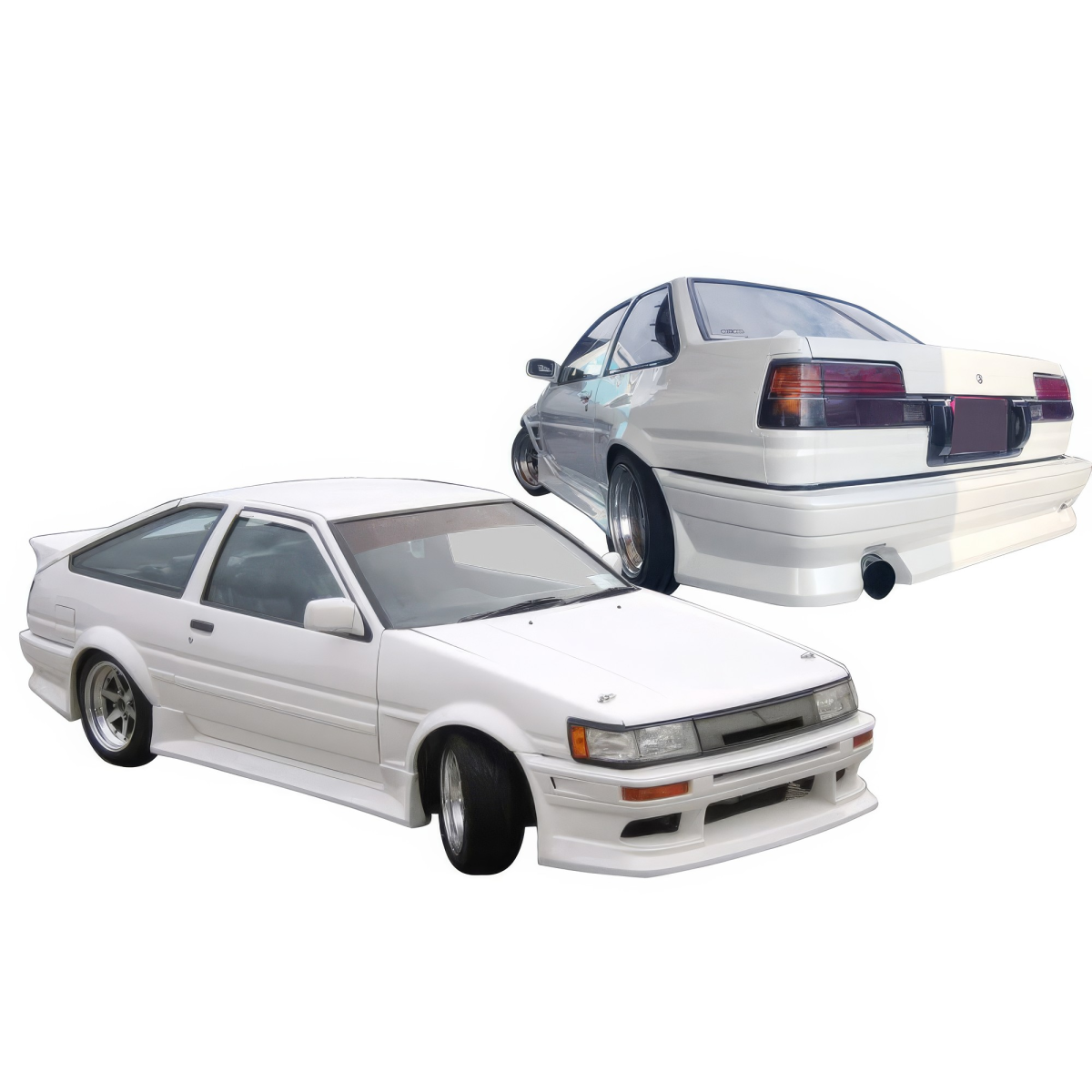 Modify your Toyota Corolla 1984 with our Exterior/Complete Body Kits - 