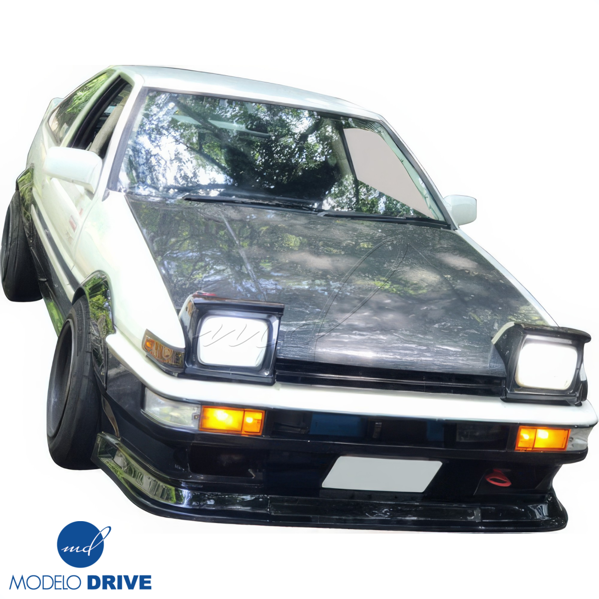 Modify your Toyota Corolla 1984 with our Exterior/Hoods - 