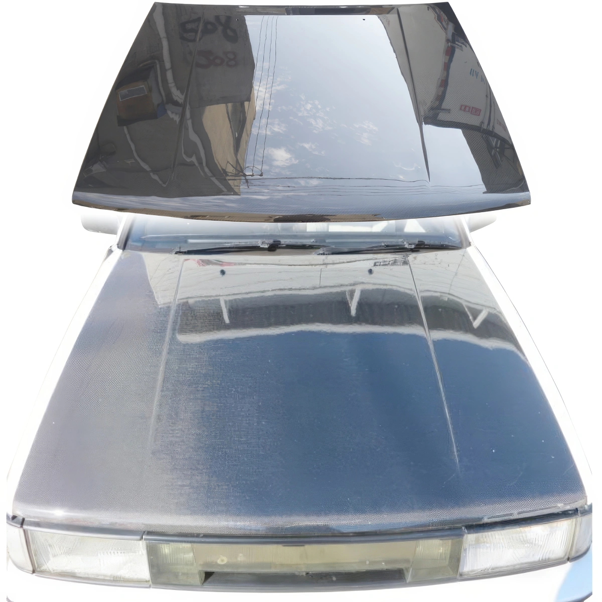 Modify your Toyota Corolla 1984 with our Exterior/Hoods - 1