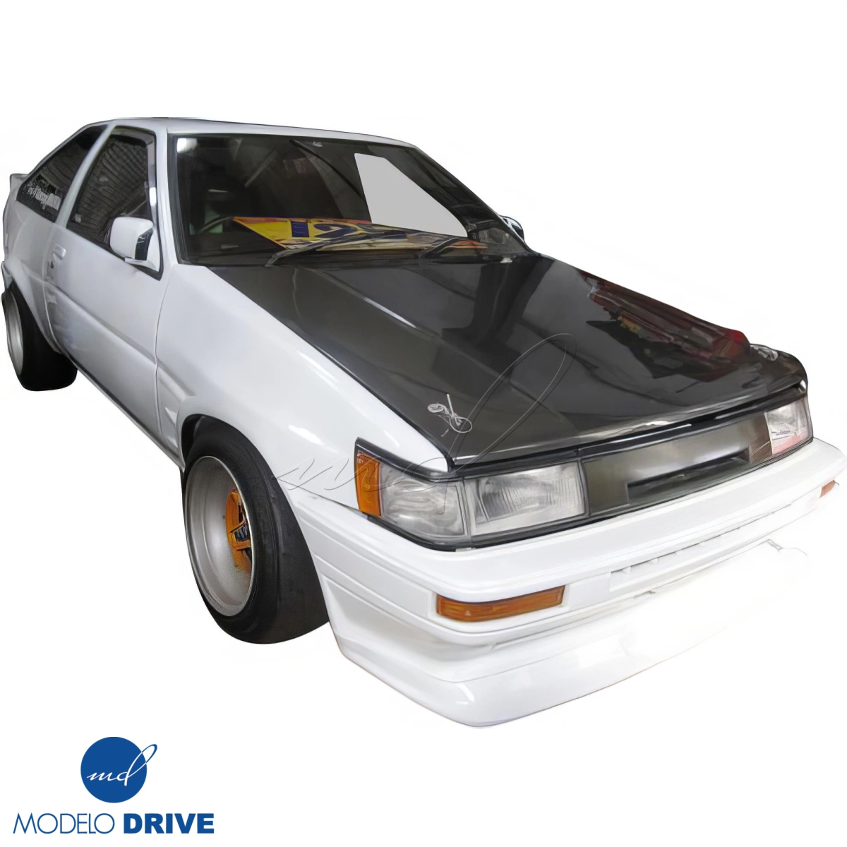 Modify your Toyota Corolla 1984 with our Exterior/Hoods - 12