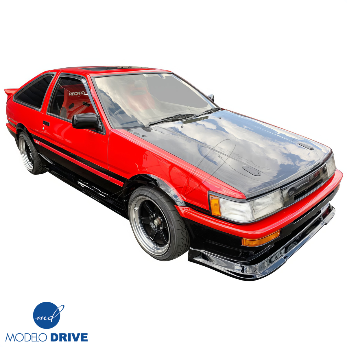 Modify your Toyota Corolla 1984 with our Exterior/Hoods - 