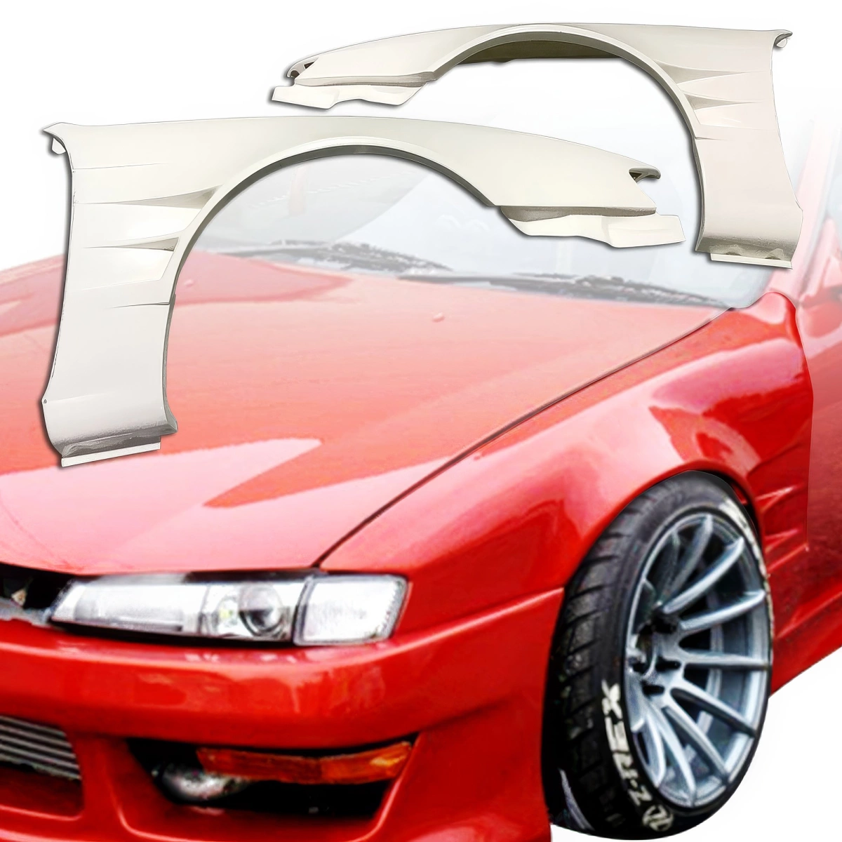 Modify your Nissan 240SX 1997 with our Exterior/Fenders - 10