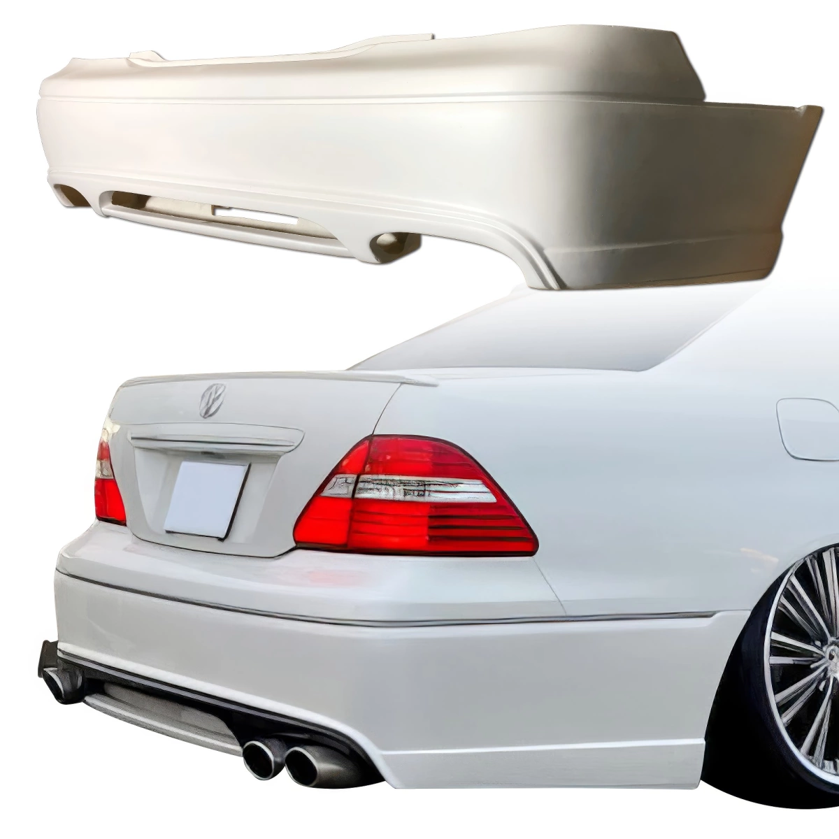 Ings LX Sport 3 PC FRP Body Kit for 2003-2006 Lexus LS430