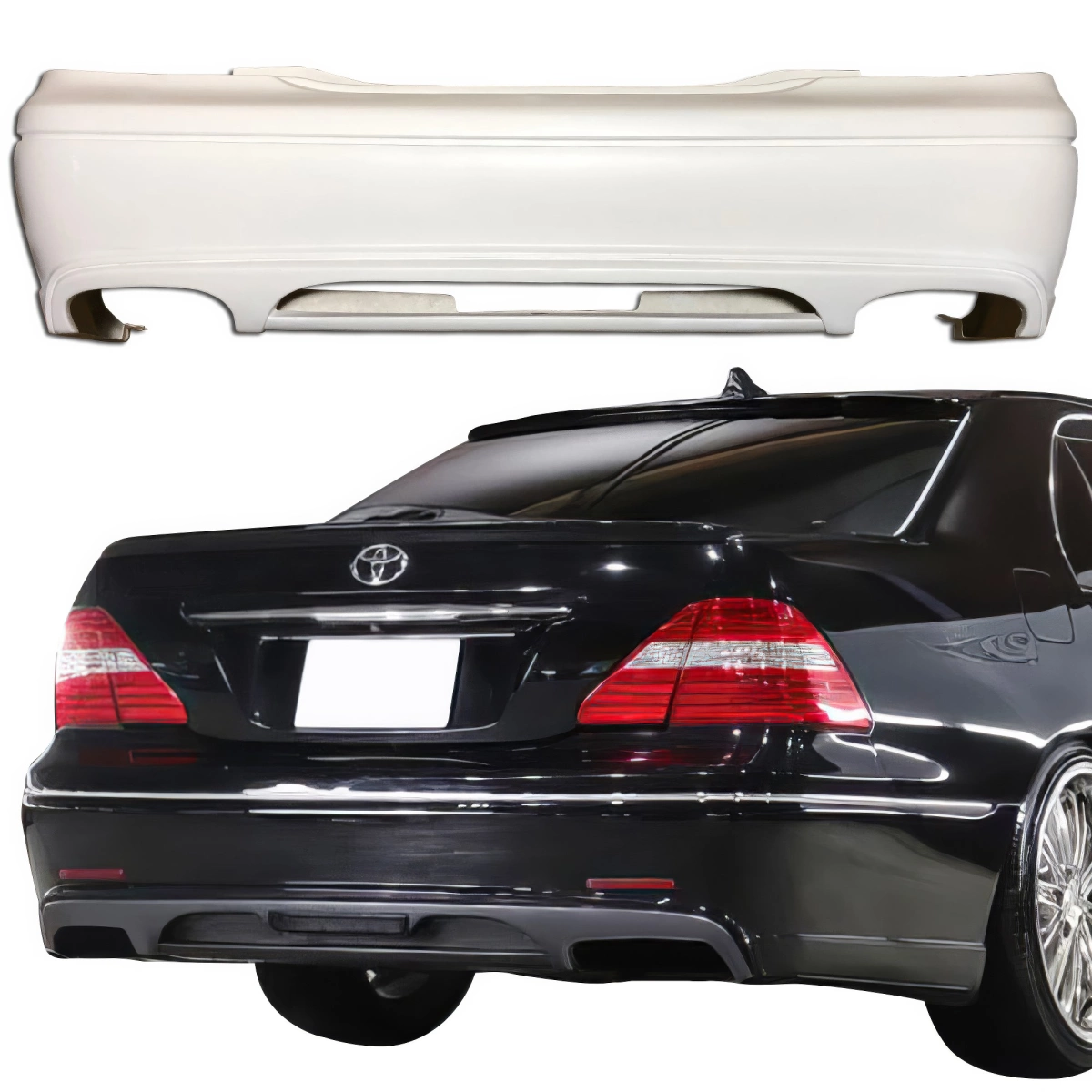 Modify your Lexus LS430 2004 with our Exterior/Rear Bumpers - 4
