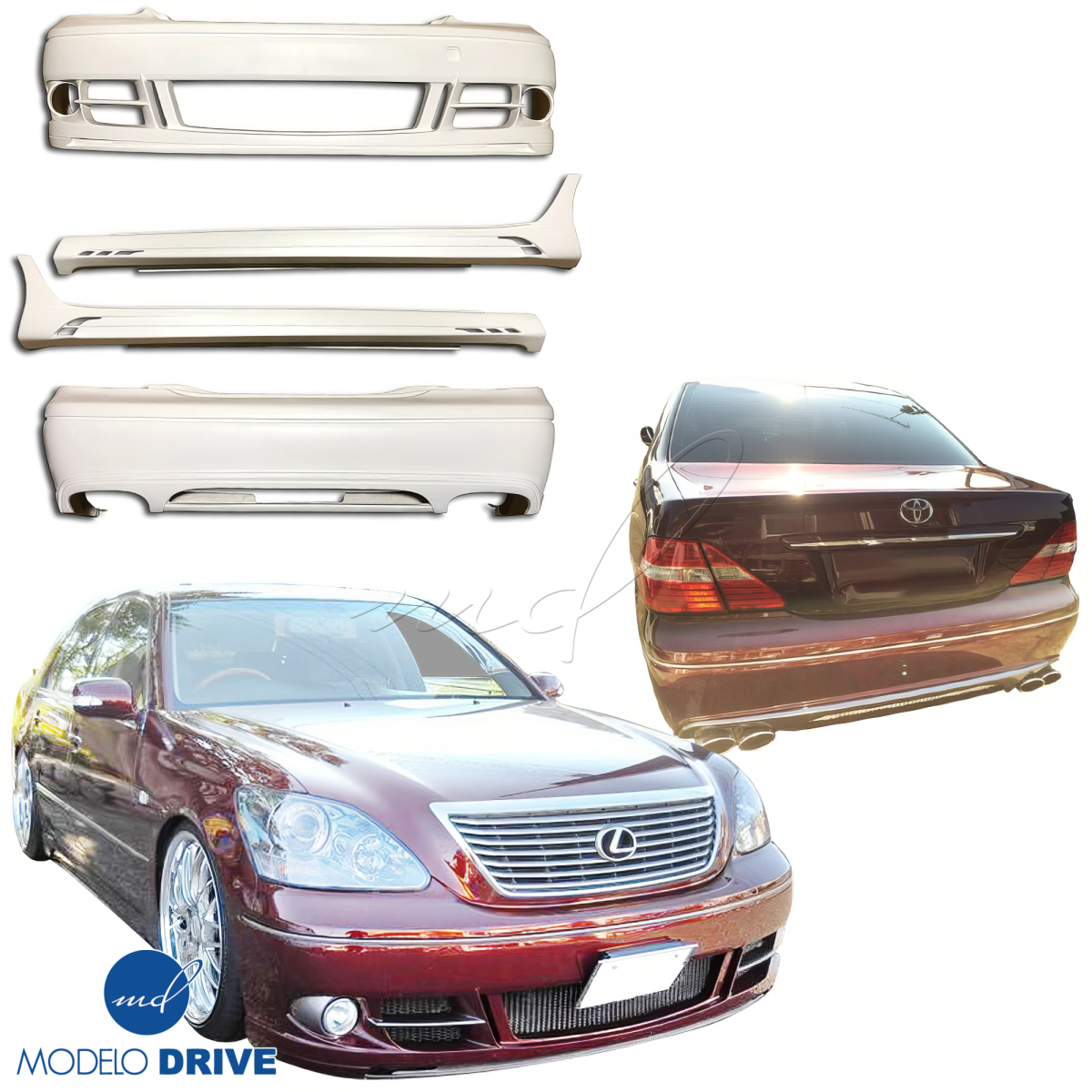 Modify your Lexus LS430 2004 with our Exterior/Complete Body Kits - 