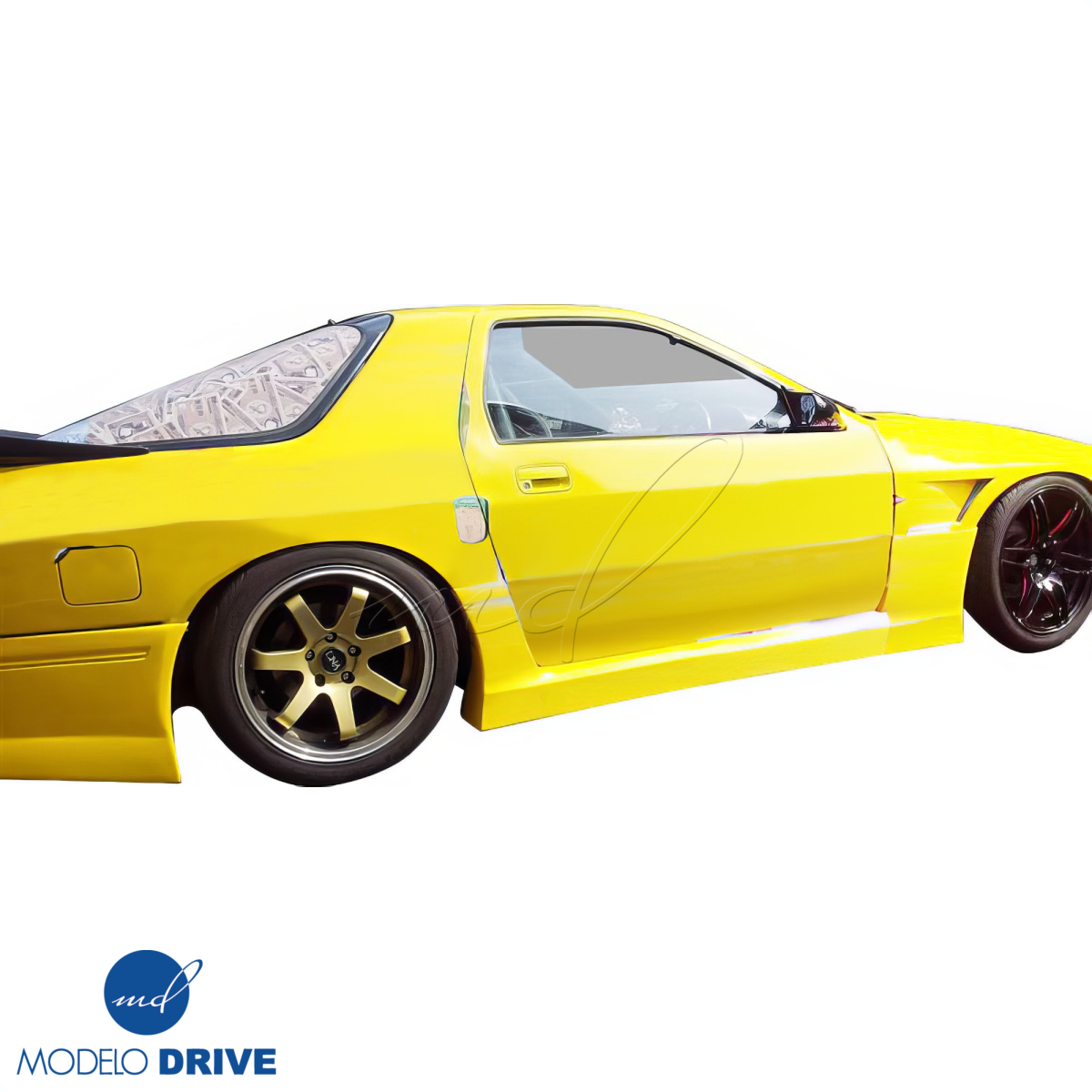 Modify your Mazda RX-7 1986 with our Exterior/Side Skirts - 