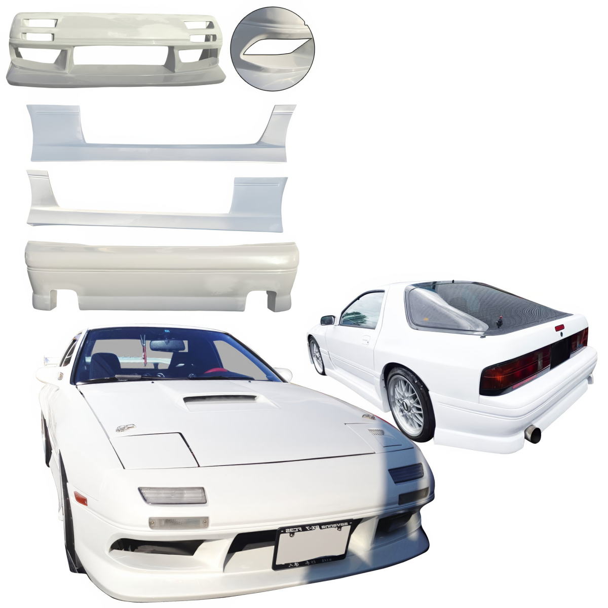 Modify your Mazda RX-7 1986 with our Exterior/Complete Body Kits - 