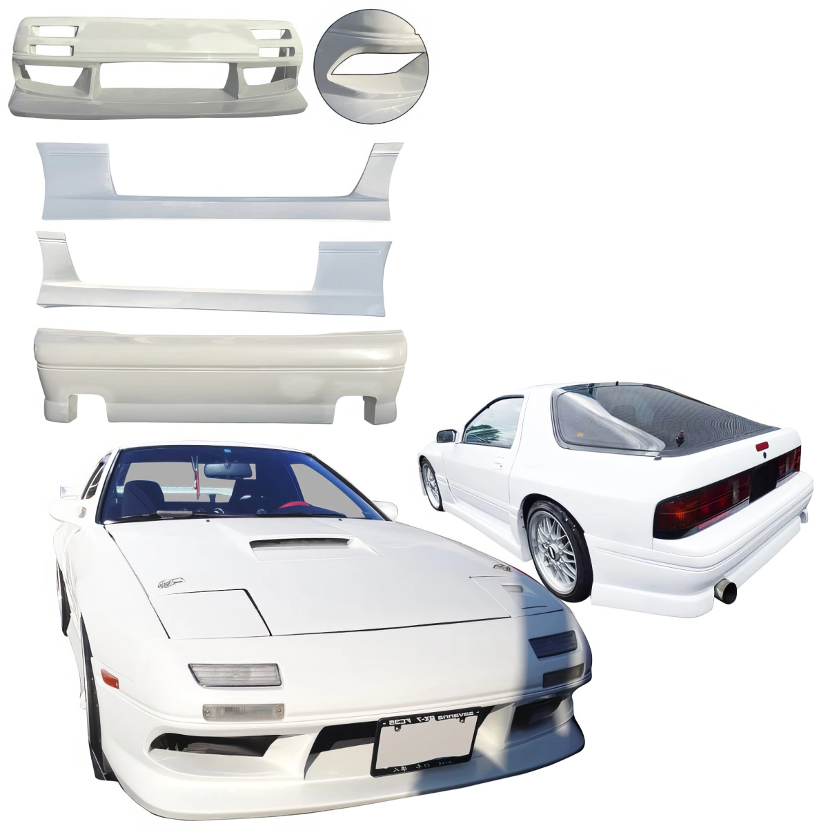 Modify your Mazda RX-7 1986 with our Exterior/Complete Body Kits - 1