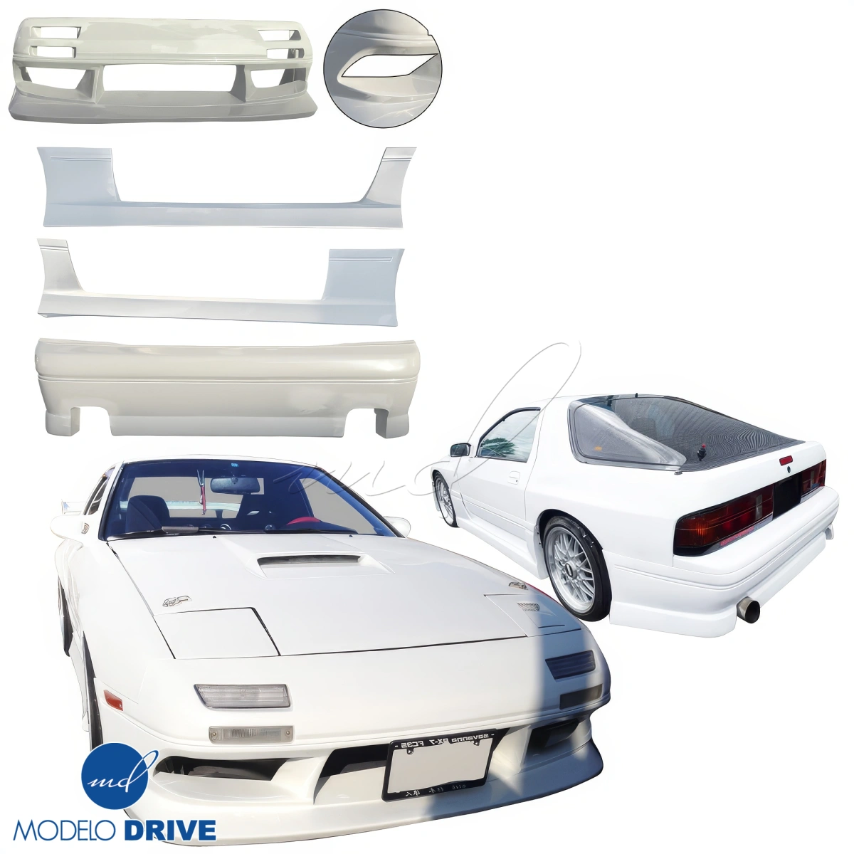 Modify your Mazda RX-7 1986 with our Exterior/Complete Body Kits - 3