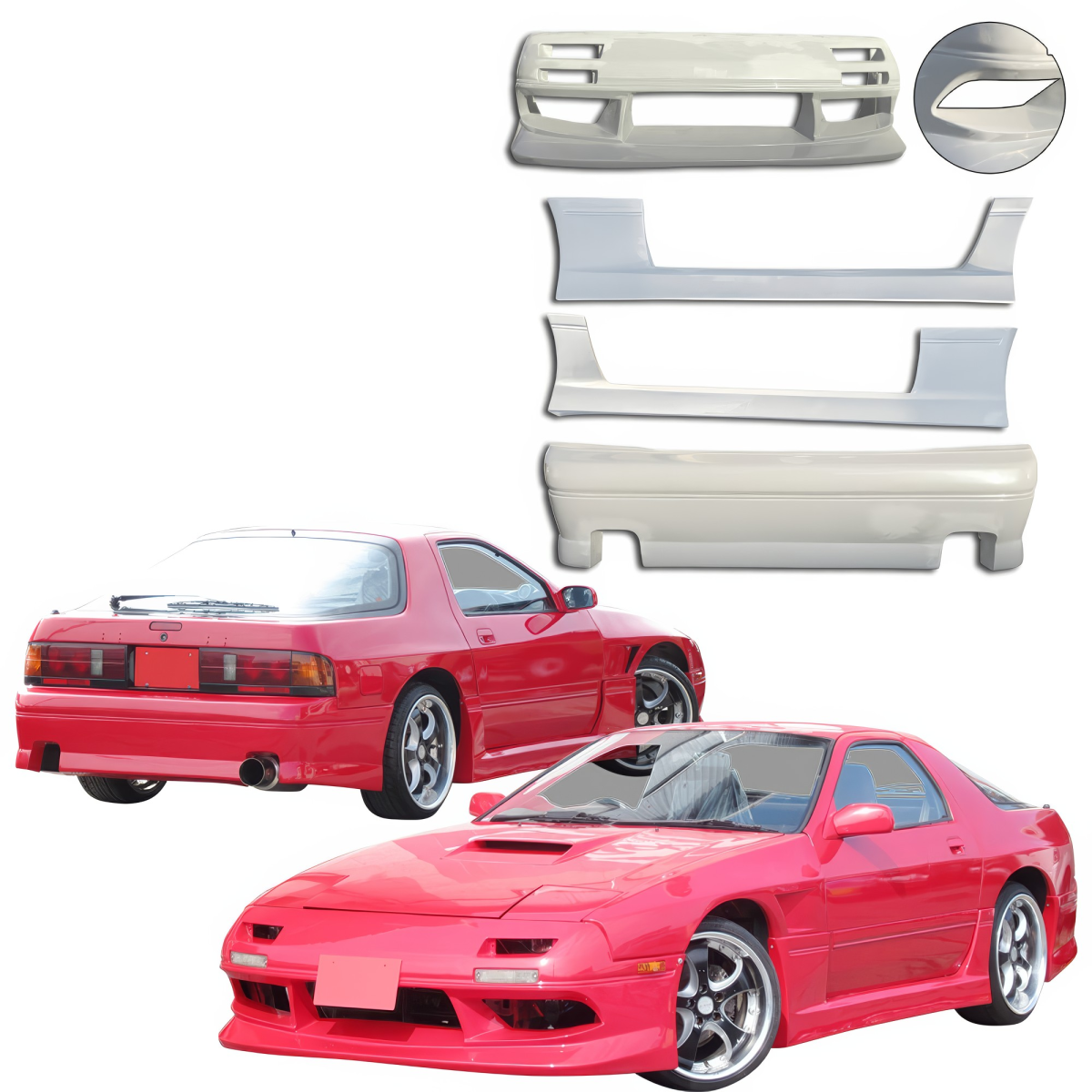 Modify your Mazda RX-7 1986 with our Exterior/Complete Body Kits - 