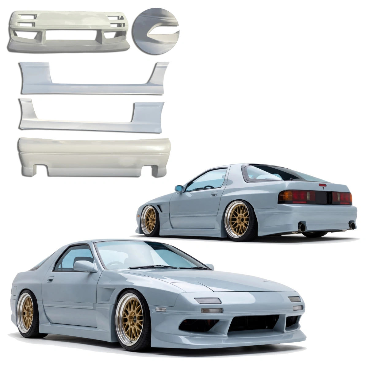 Modify your Mazda RX-7 1986 with our Exterior/Complete Body Kits - 3
