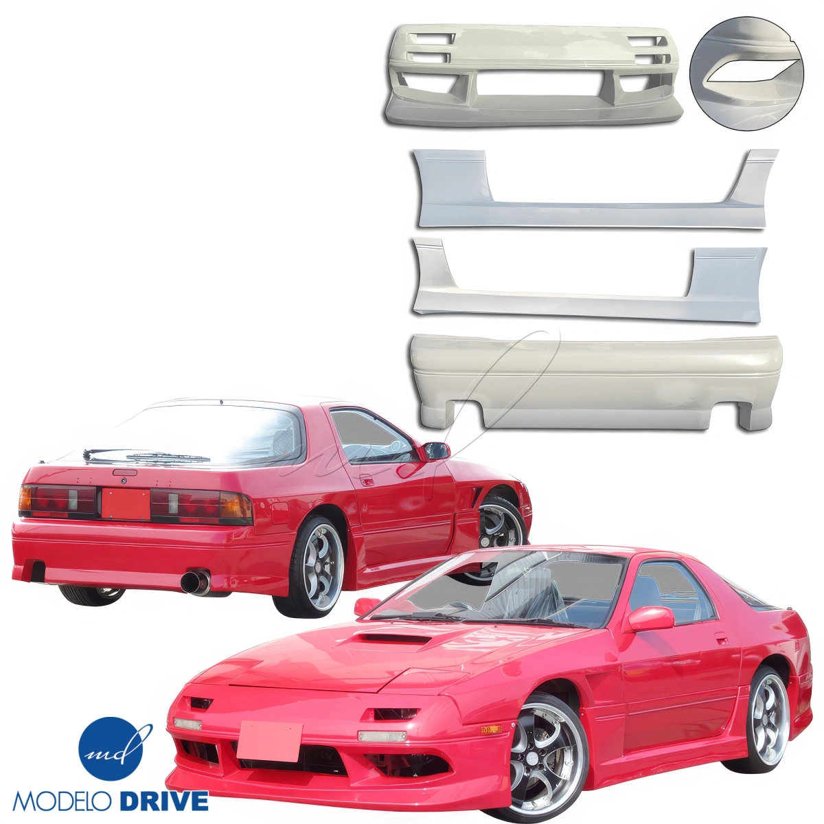 Modify your Mazda RX-7 1986 with our Exterior/Complete Body Kits - 8