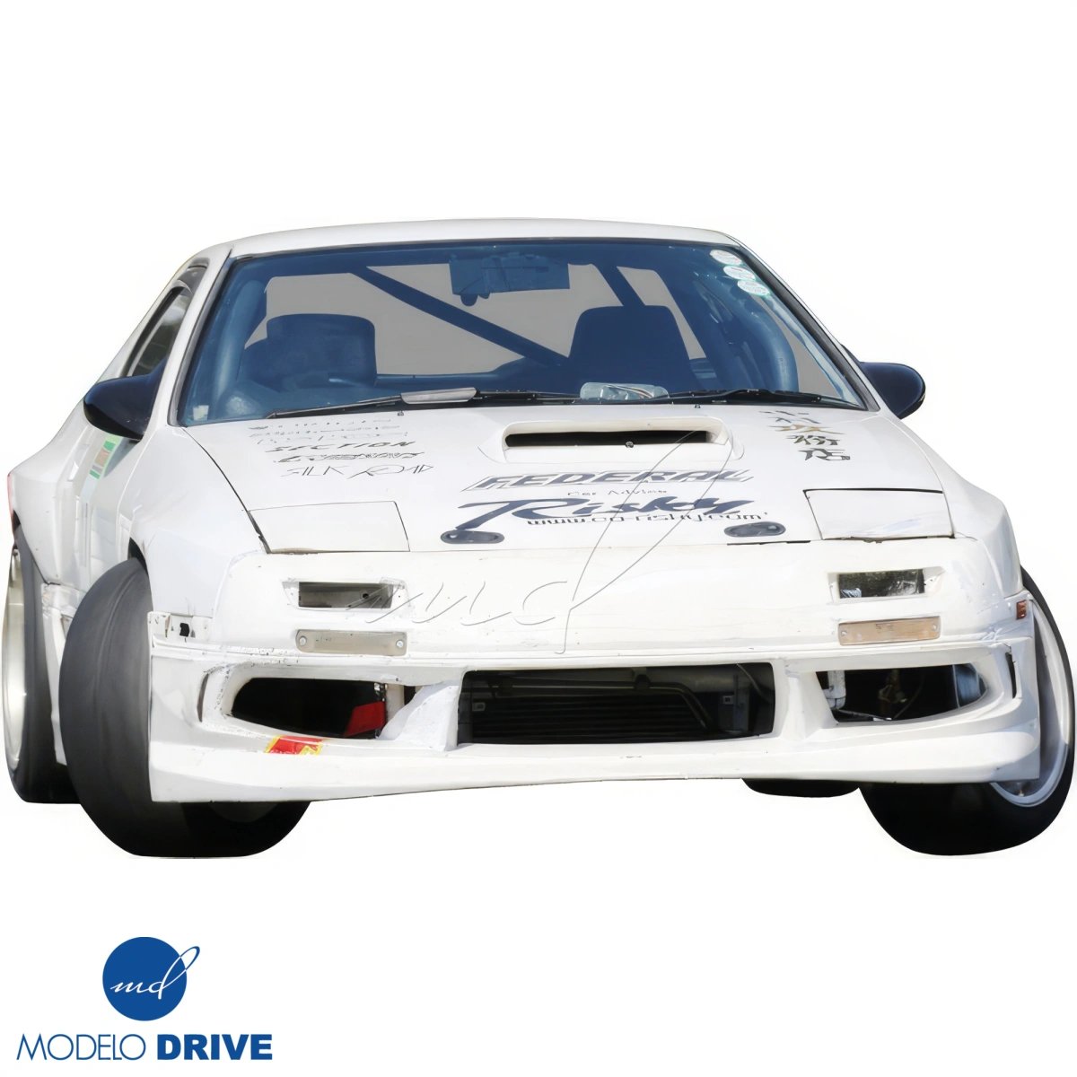 Modify your Mazda RX-7 1986 with our Exterior/Front Bumpers - 11