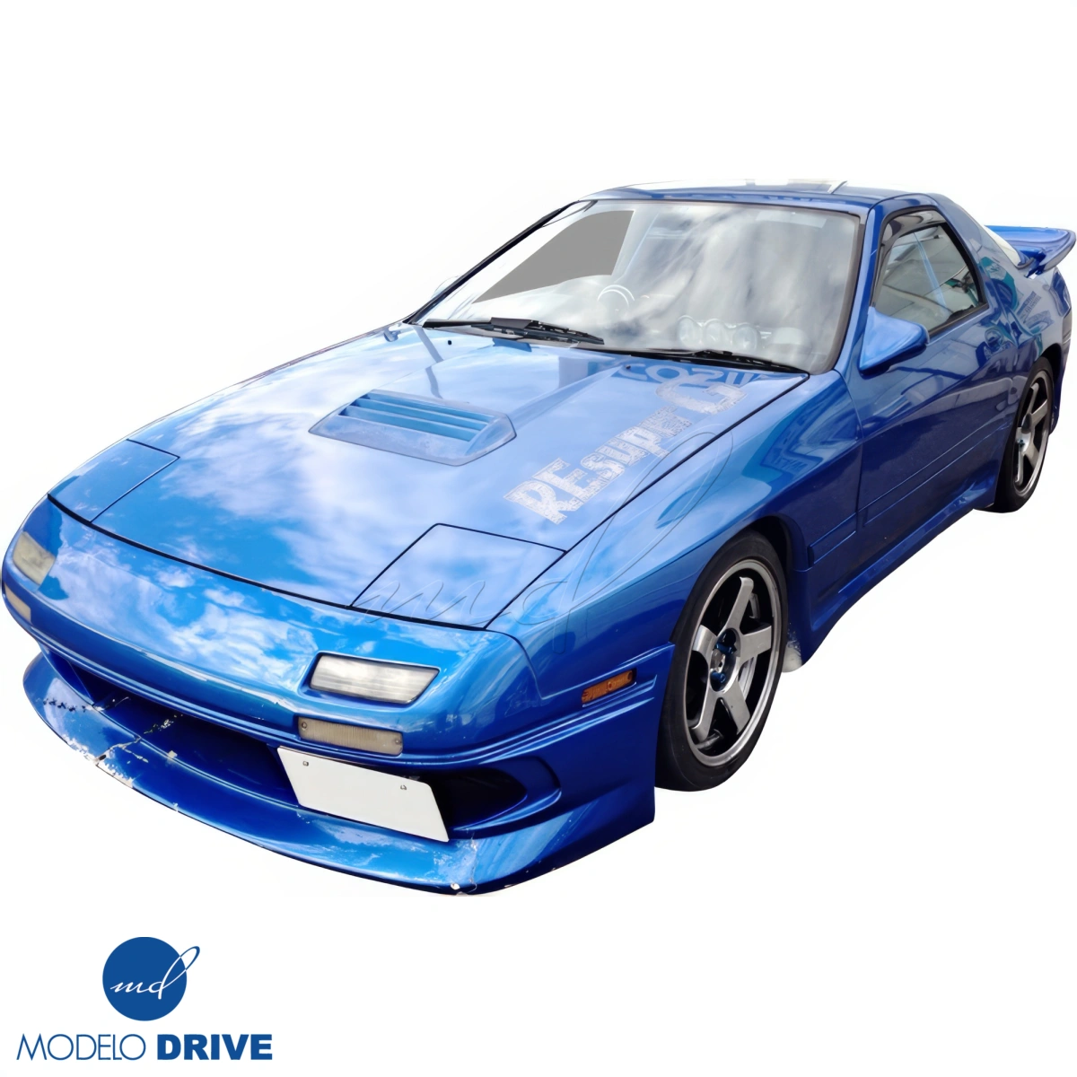 Modify your Mazda RX-7 1986 with our Exterior/Front Bumpers - 13