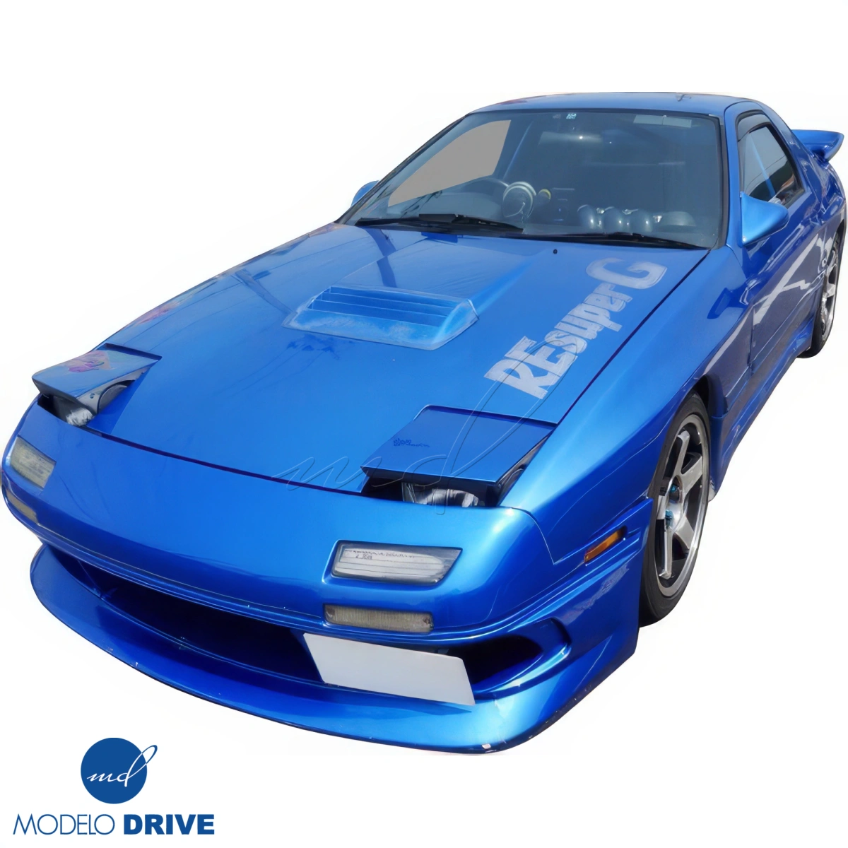 Modify your Mazda RX-7 1986 with our Exterior/Front Bumpers - 14