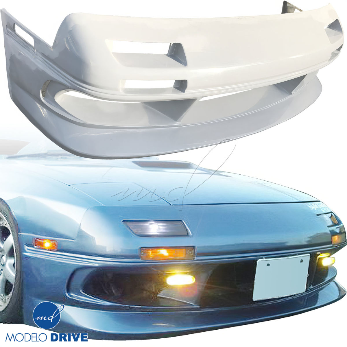 Modify your Mazda RX-7 1986 with our Exterior/Front Bumpers or Lips - 