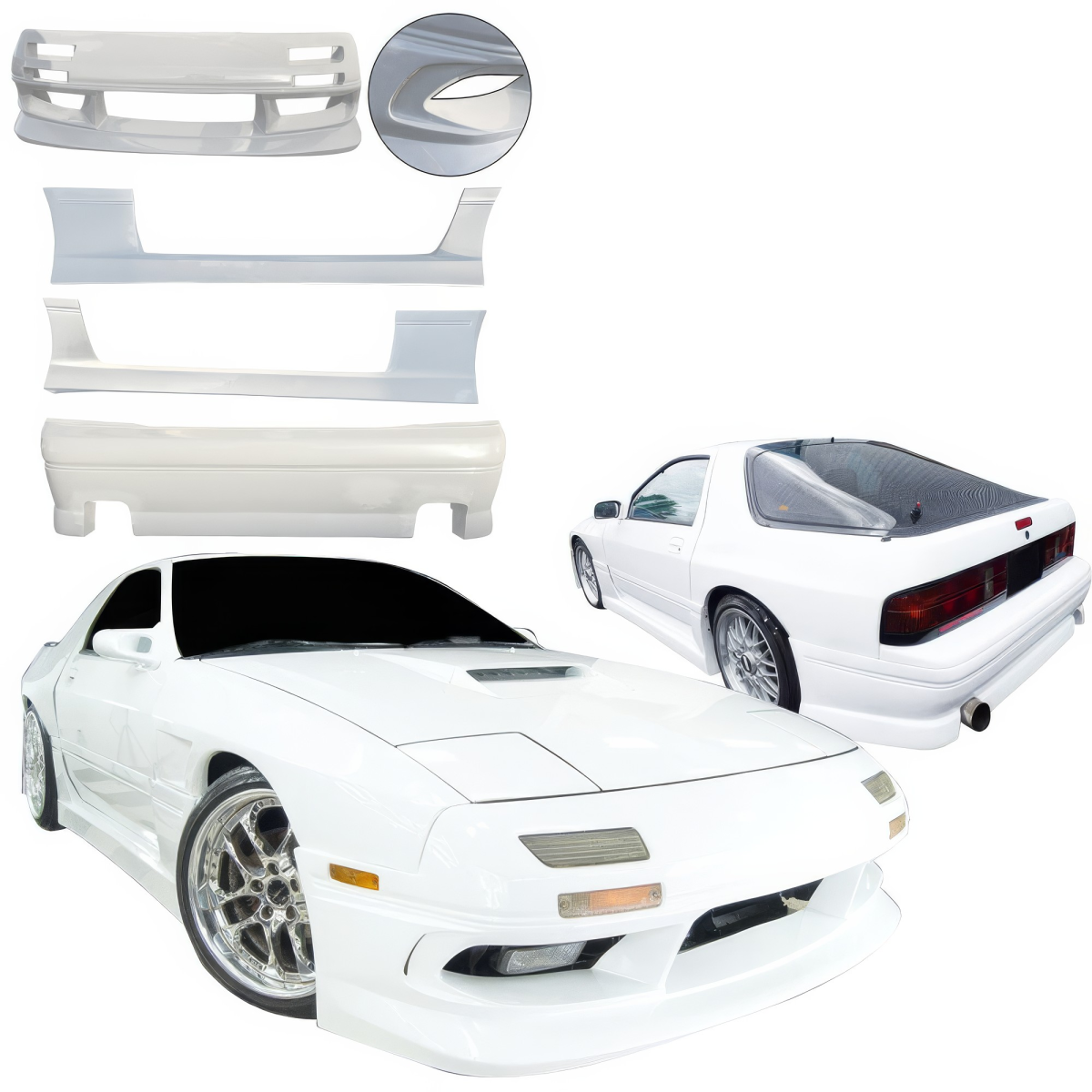 Modify your Mazda RX-7 1986 with our Exterior/Complete Body Kits - 