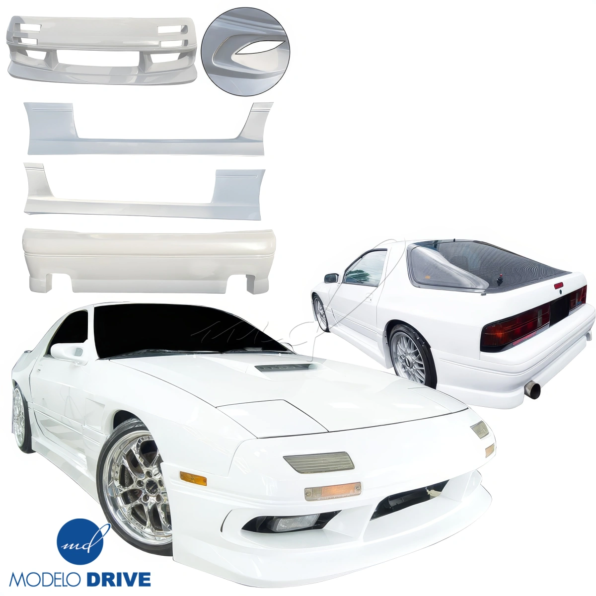 Modify your Mazda RX-7 1986 with our Exterior/Complete Body Kits - 3