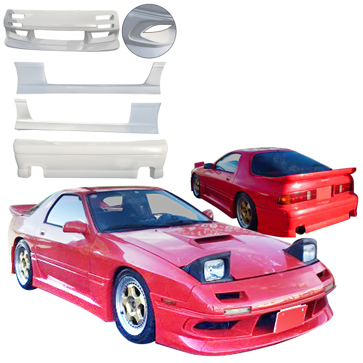 Modify your Mazda RX-7 1986 with our Exterior/Complete Body Kits - 