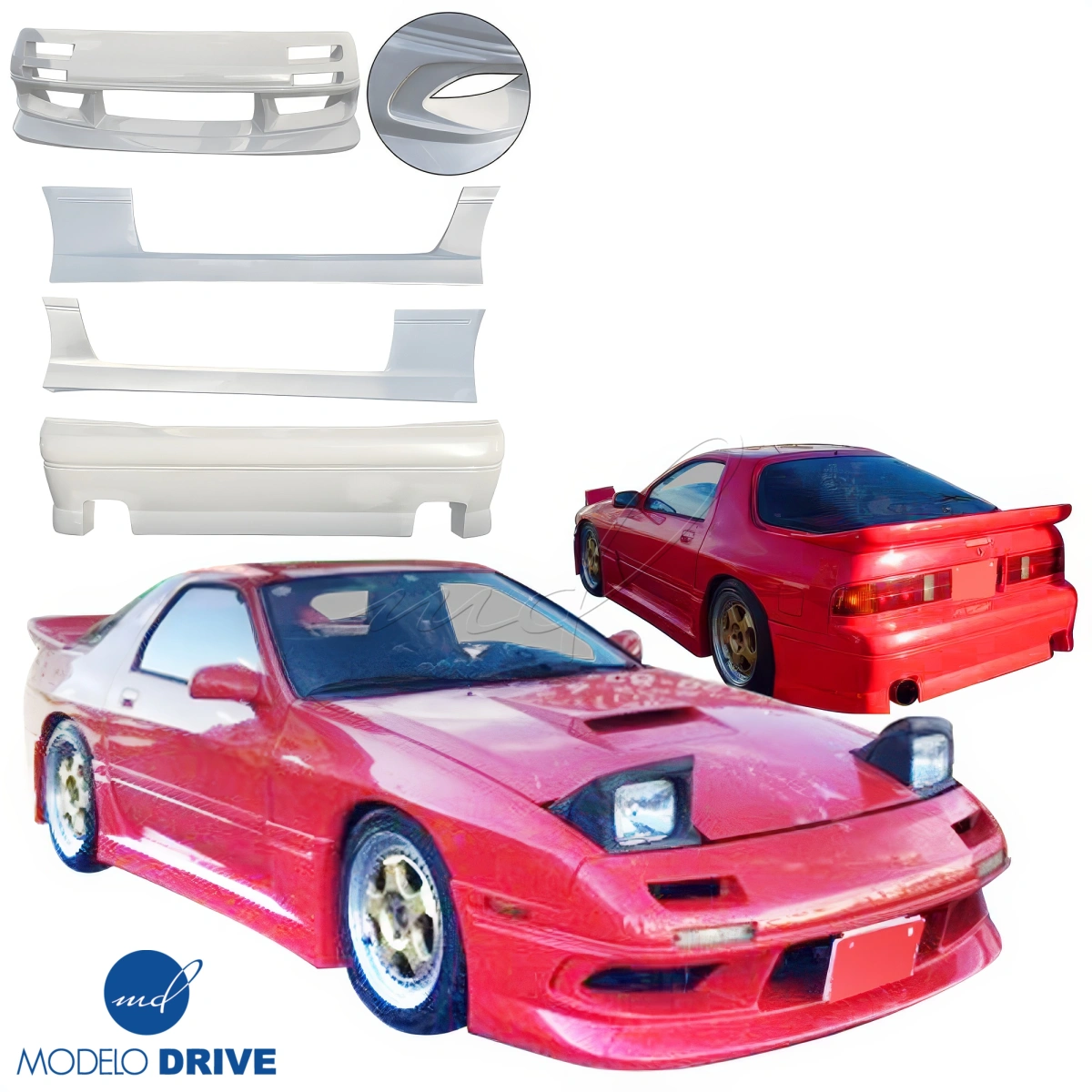 Modify your Mazda RX-7 1986 with our Exterior/Complete Body Kits - 7