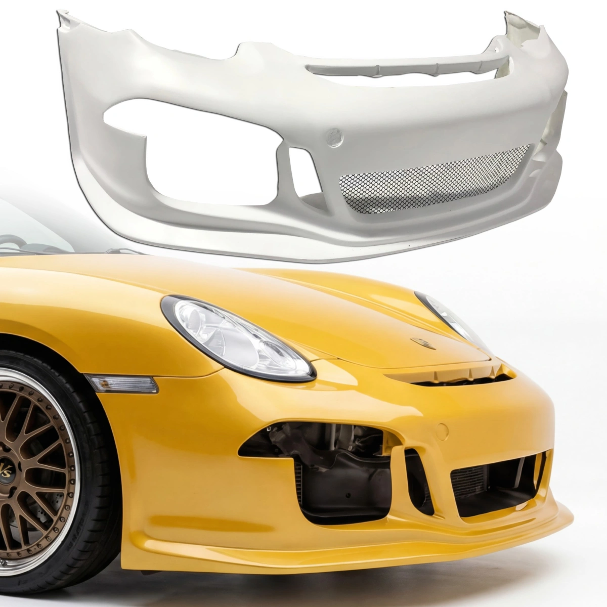 Modify your Porsche Boxster 2005 with our Exterior/Front Bumpers - 1