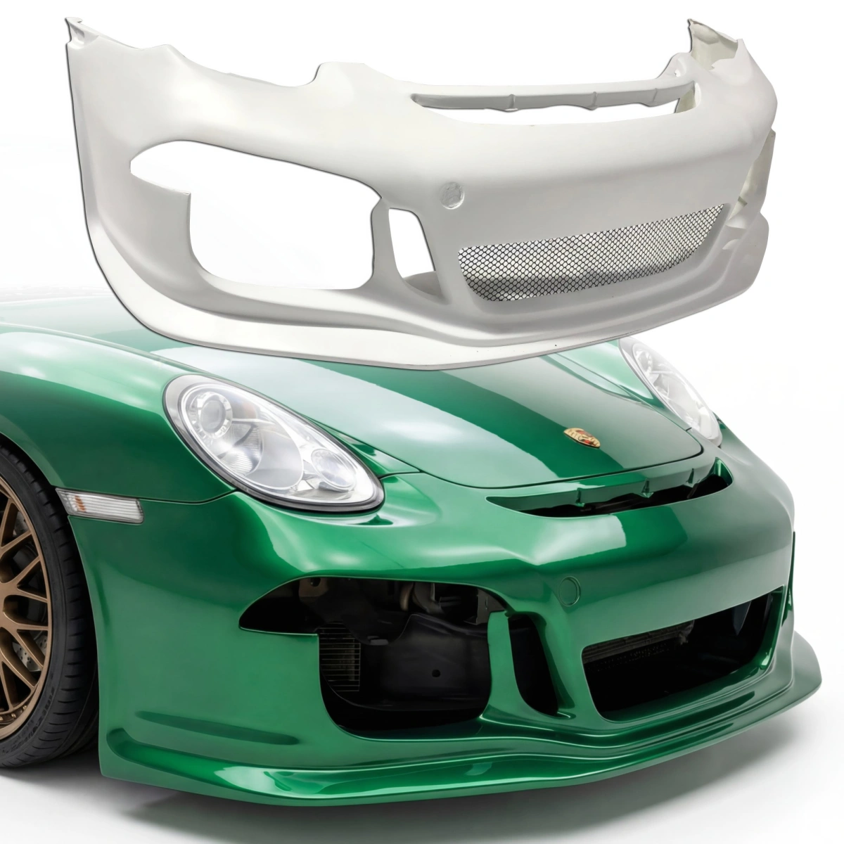 Modify your Porsche Boxster 2005 with our Exterior/Front Bumpers - 15
