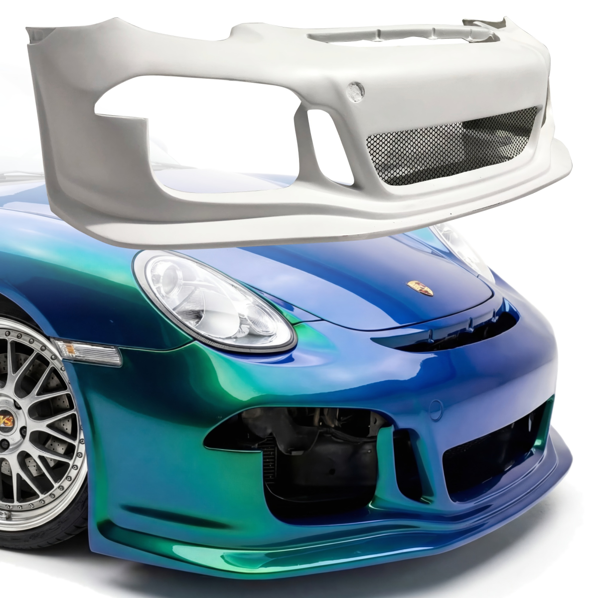 Modify your Porsche Cayman 2006 with our Exterior/Front Bumpers - 