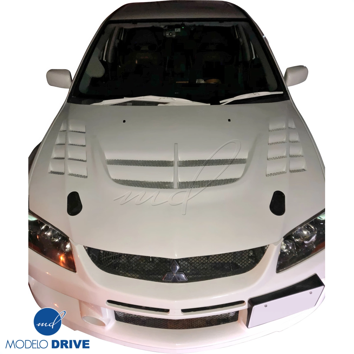 Modify your Mitsubishi Evolution 2003 with our Exterior/Hoods - 4