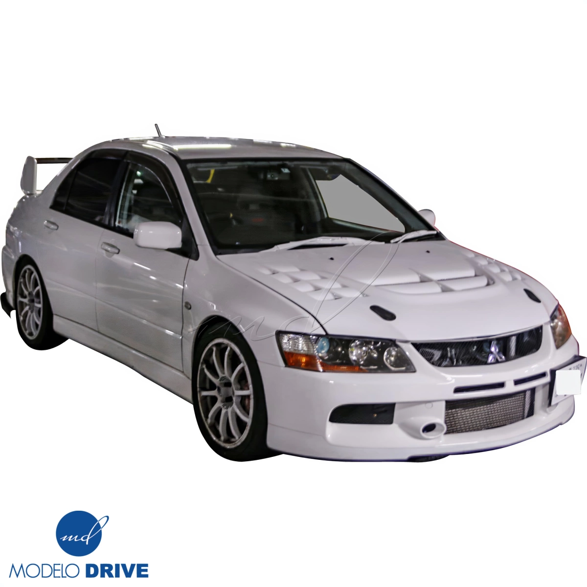 Modify your Mitsubishi Evolution 2003 with our Exterior/Hoods - 5