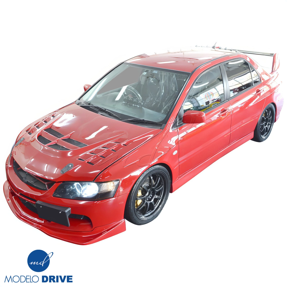 Modify your Mitsubishi Evolution 2003 with our Exterior/Hoods - 11