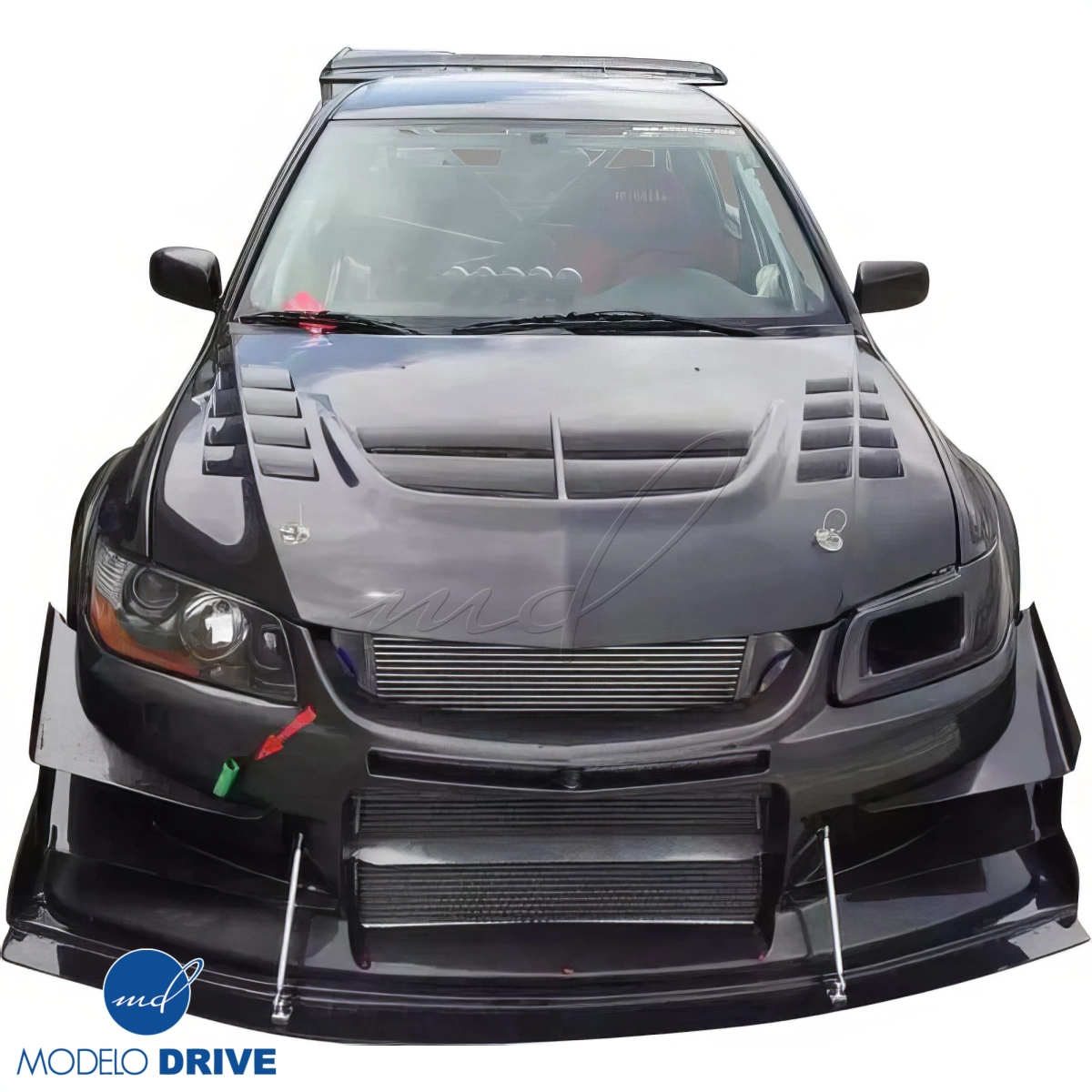 Modify your Mitsubishi Evolution 2003 with our Exterior/Hoods - 29