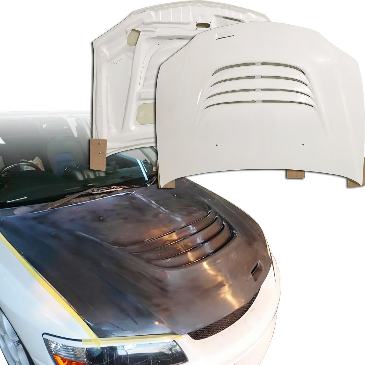 Modify your Mitsubishi Evolution 2003 with our Exterior/Hoods - 