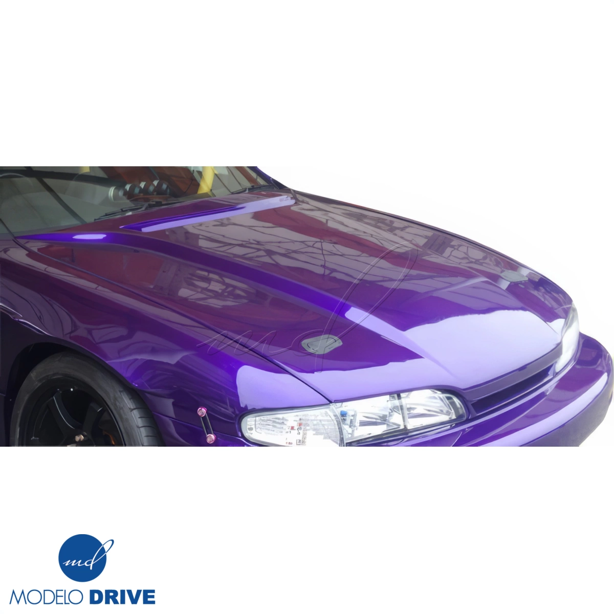 Modify your Nissan 240SX 1995 with our Exterior/Hoods - 4