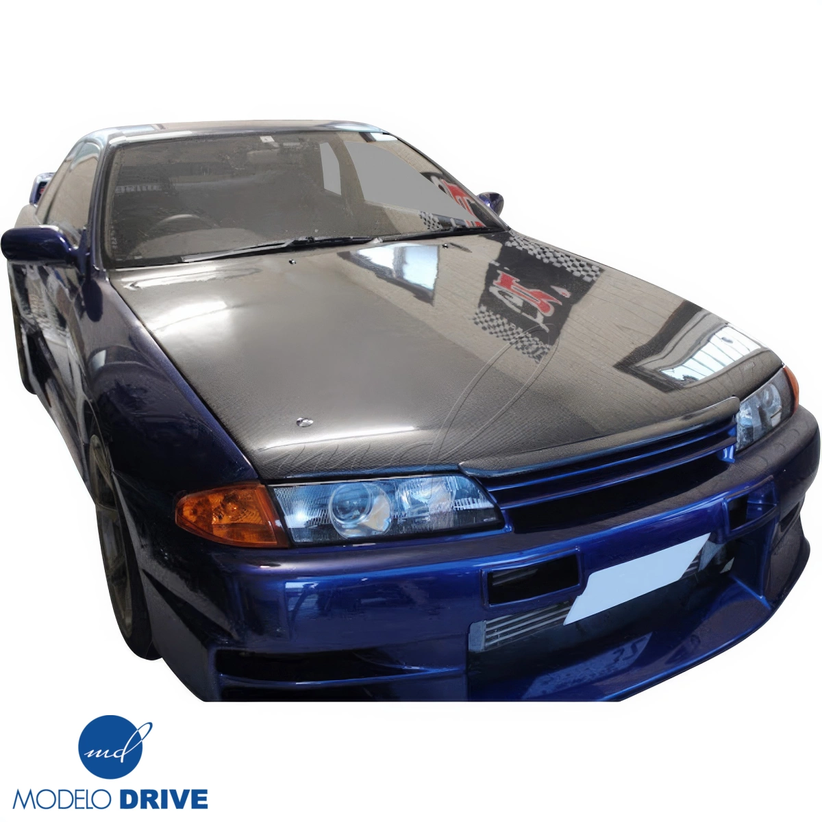 Modify your Nissan Skyline 1990 with our Exterior/Hoods - 9