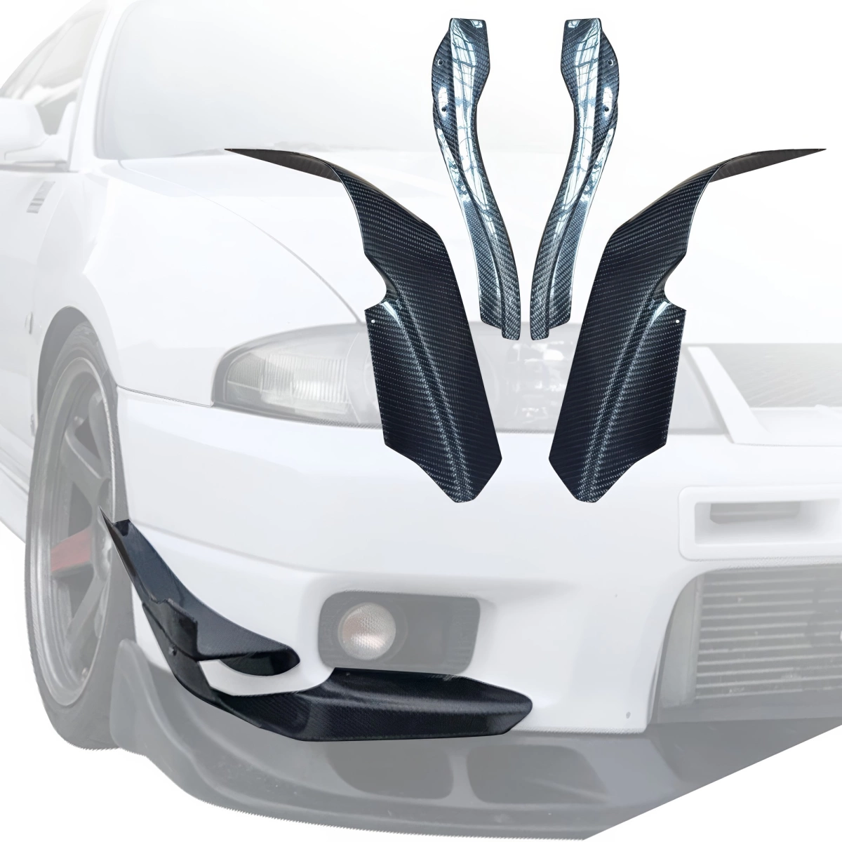 Modify your Nissan Skyline (R33) GTR 1995 with our Exterior/Front Bumpers - 1