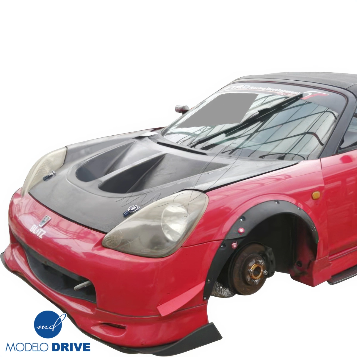 Modify your Toyota MR2 Spyder 2000 with our Exterior/Hoods - 12