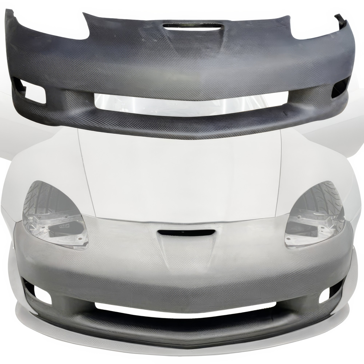 Modify your Chevrolet Corvette 2005 with our Exterior/Front Bumpers or Lips - 