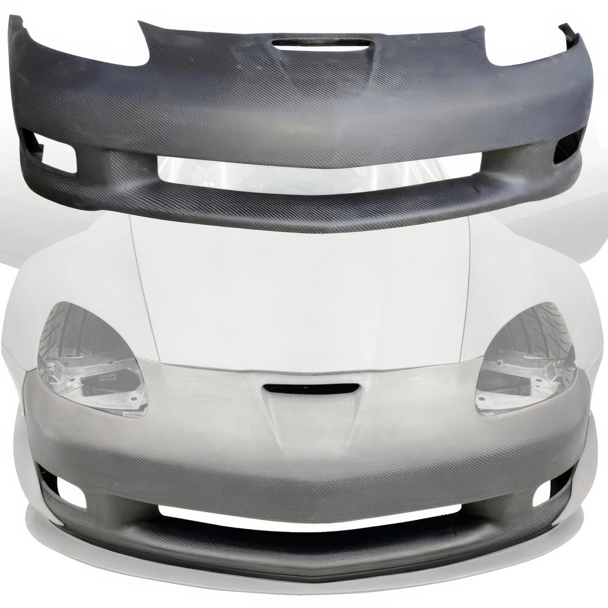 Modify your Chevrolet Corvette 2005 with our Exterior/Front Bumpers - 1