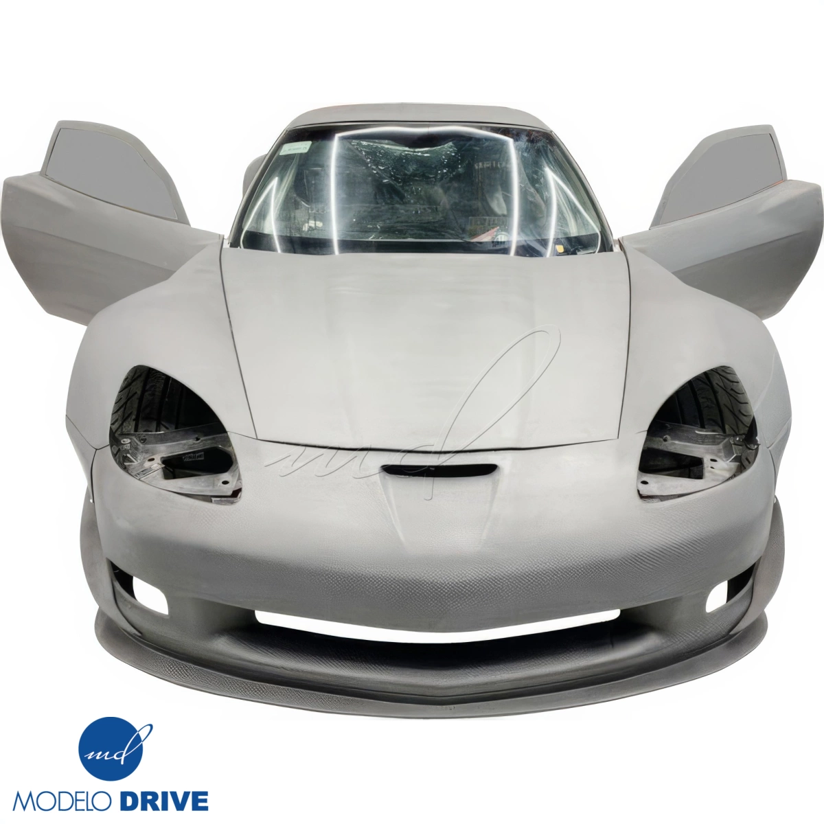 Modify your Chevrolet Corvette 2005 with our Exterior/Front Lips - 4
