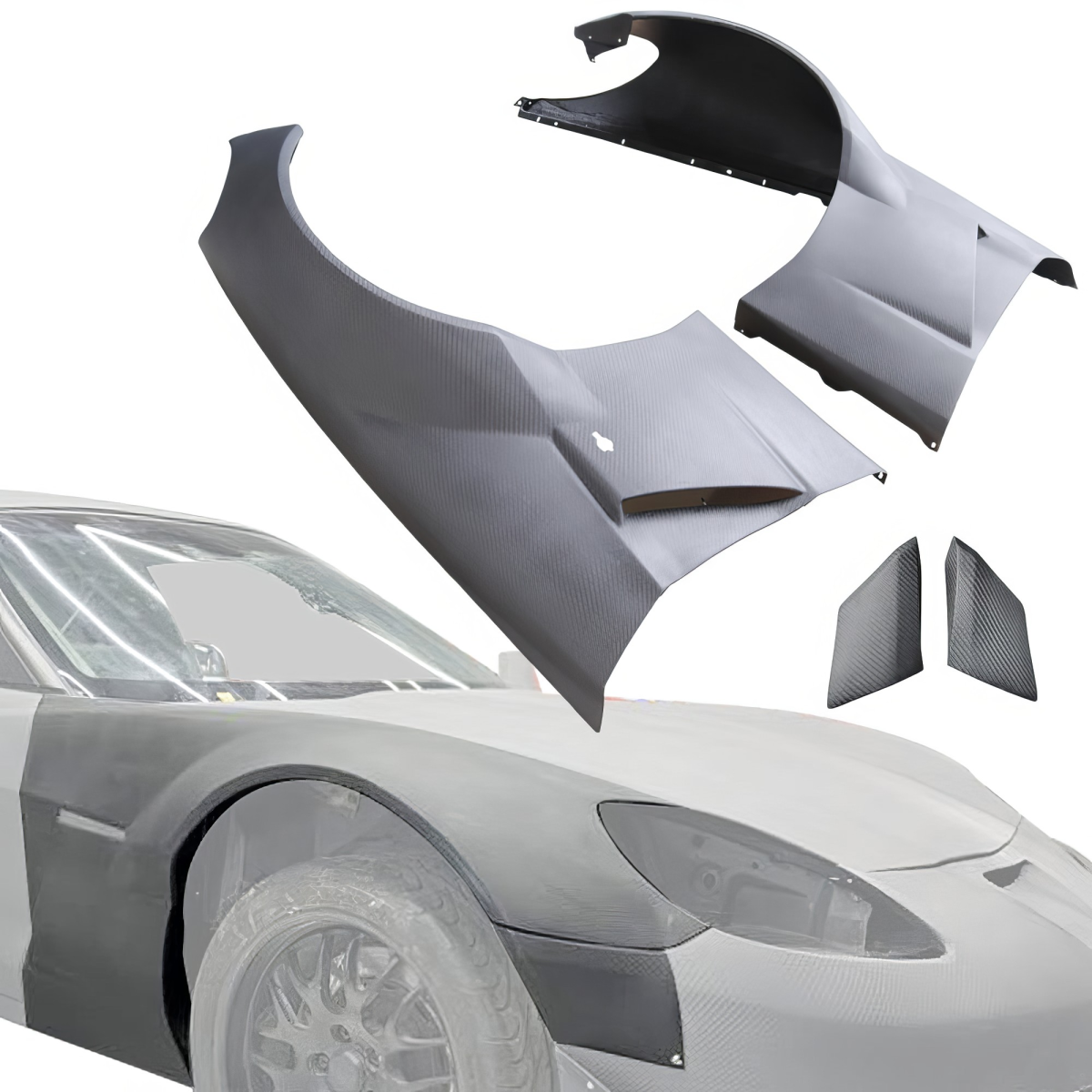 Modify your Chevrolet Corvette 2005 with our Exterior/Fenders - 