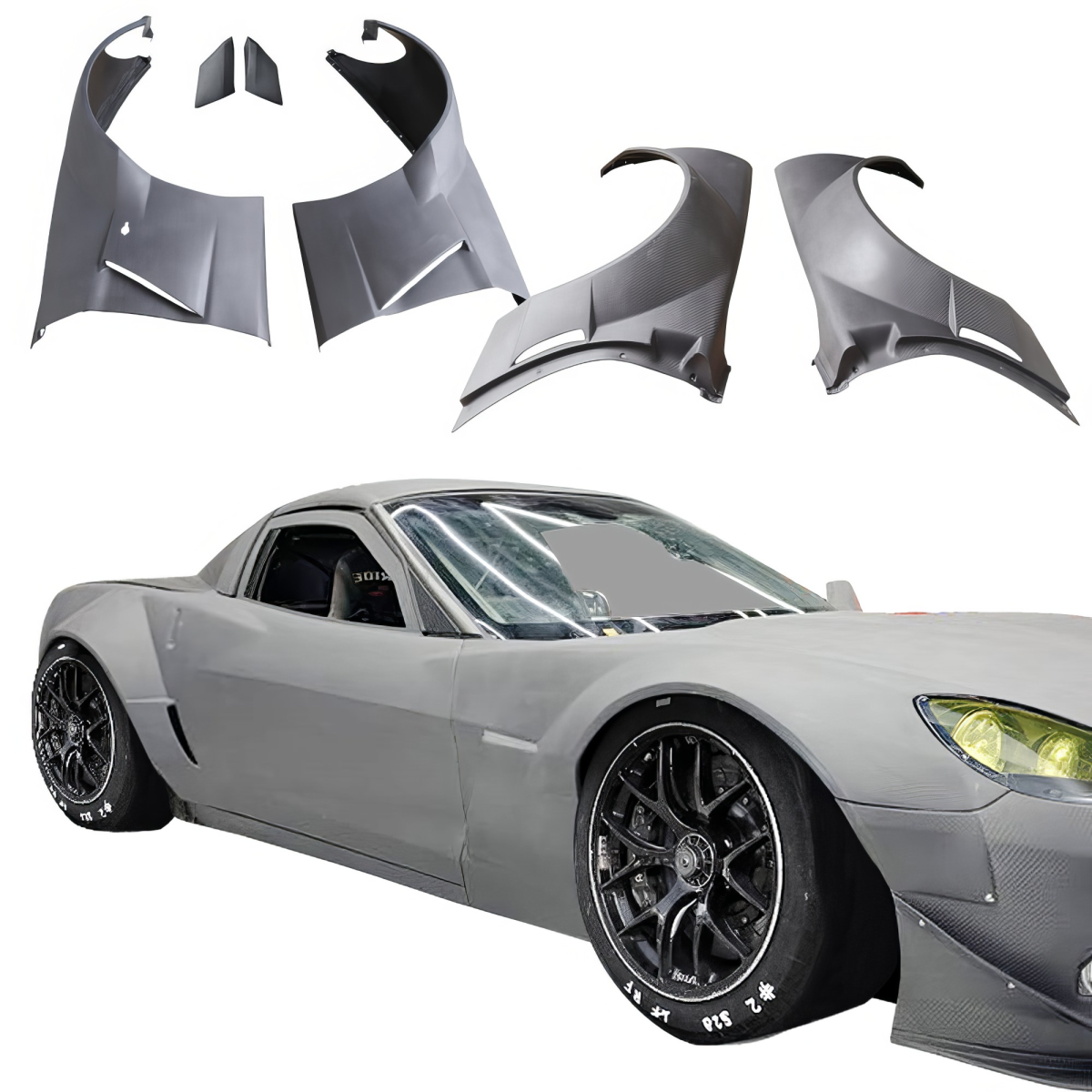 Modify your Chevrolet Corvette 2005 with our Exterior/Fenders - 