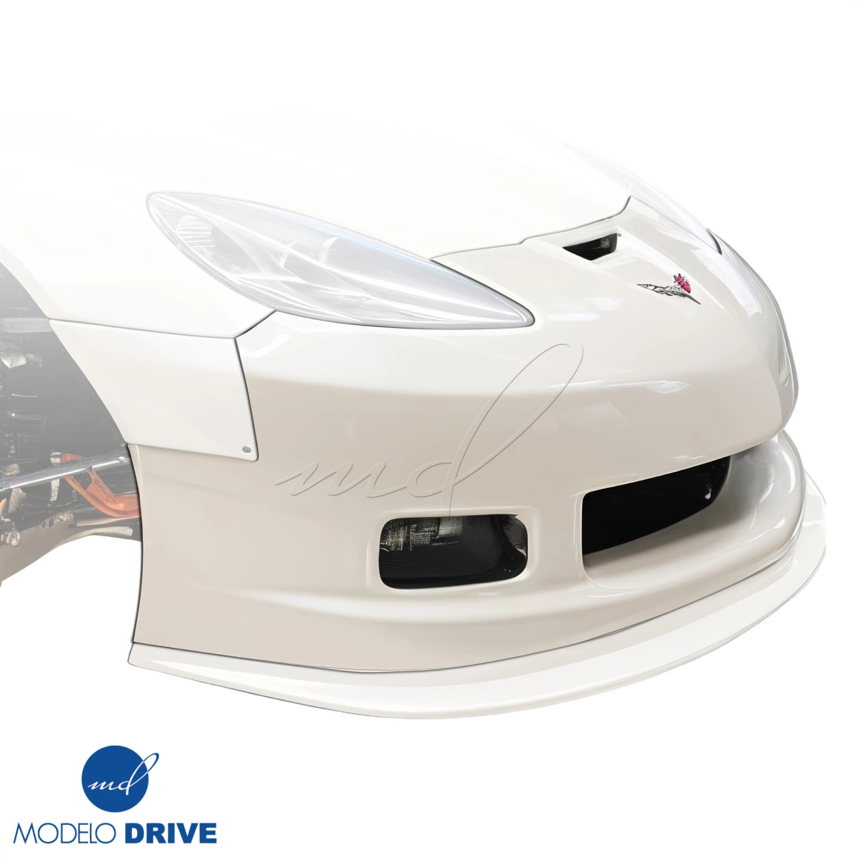 Modify your Chevrolet Corvette 2005 with our Exterior/Front Bumpers - 2
