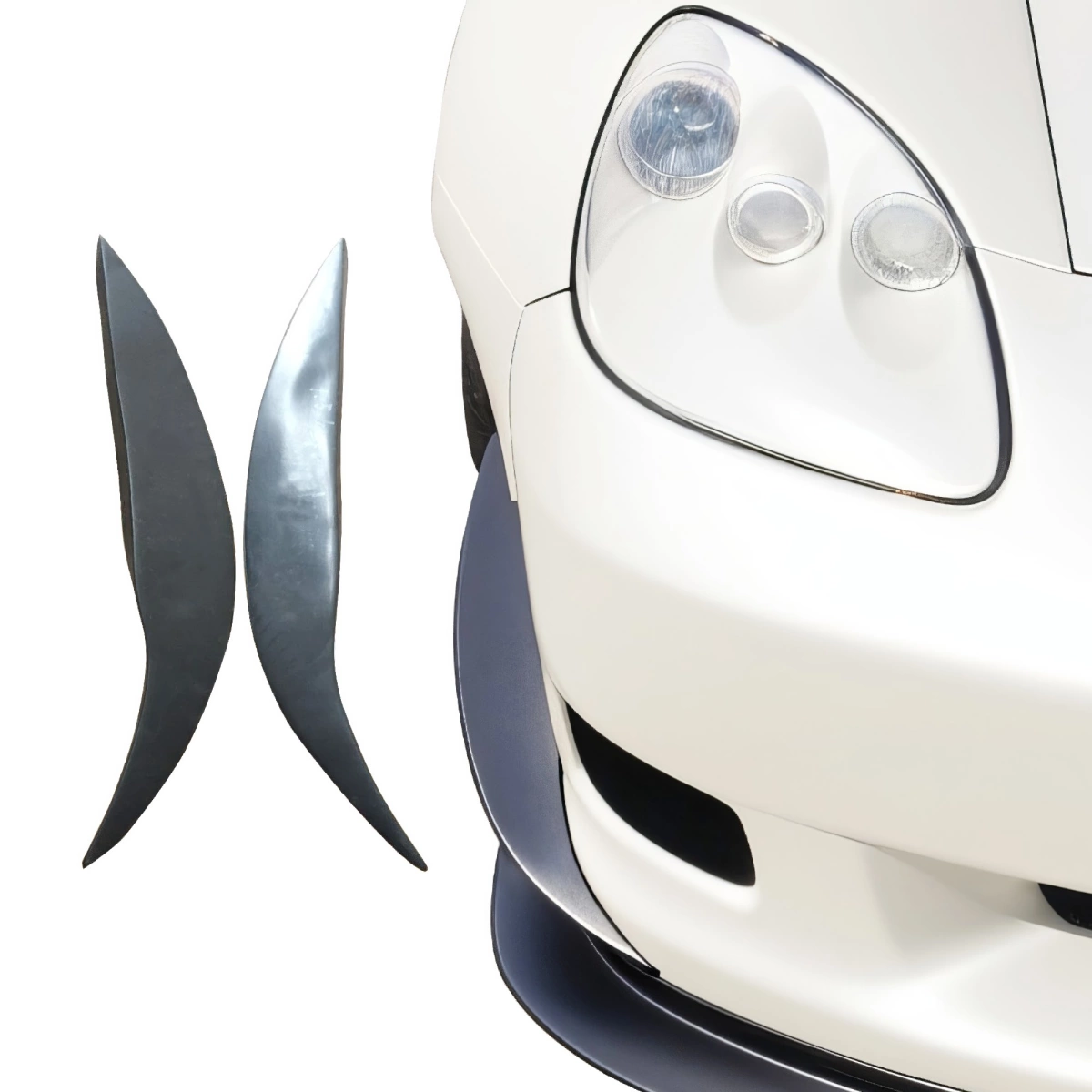 Modify your Chevrolet Corvette 2005 with our Exterior/Canards - 1