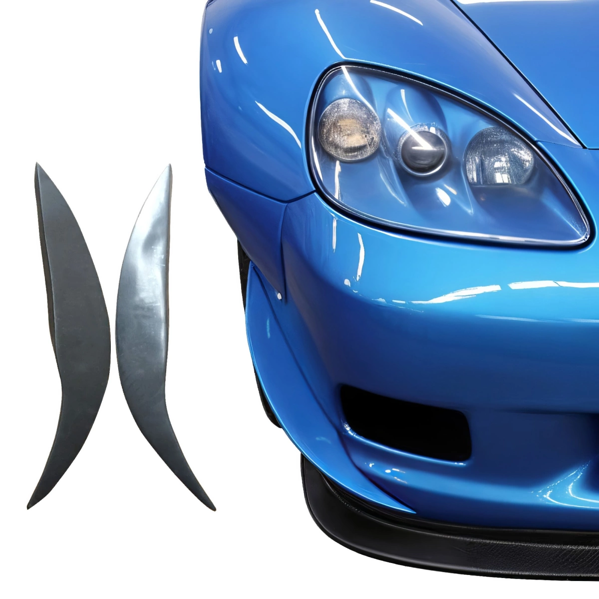 Modify your Chevrolet Corvette 2005 with our Exterior/Canards - 9