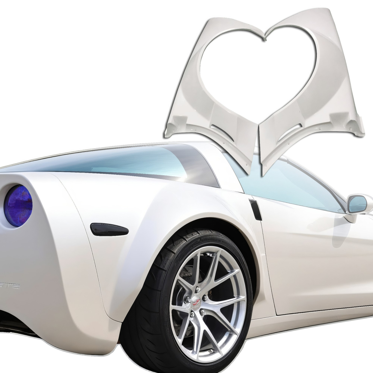 Modify your Chevrolet Corvette 2005 with our Exterior/Fenders -