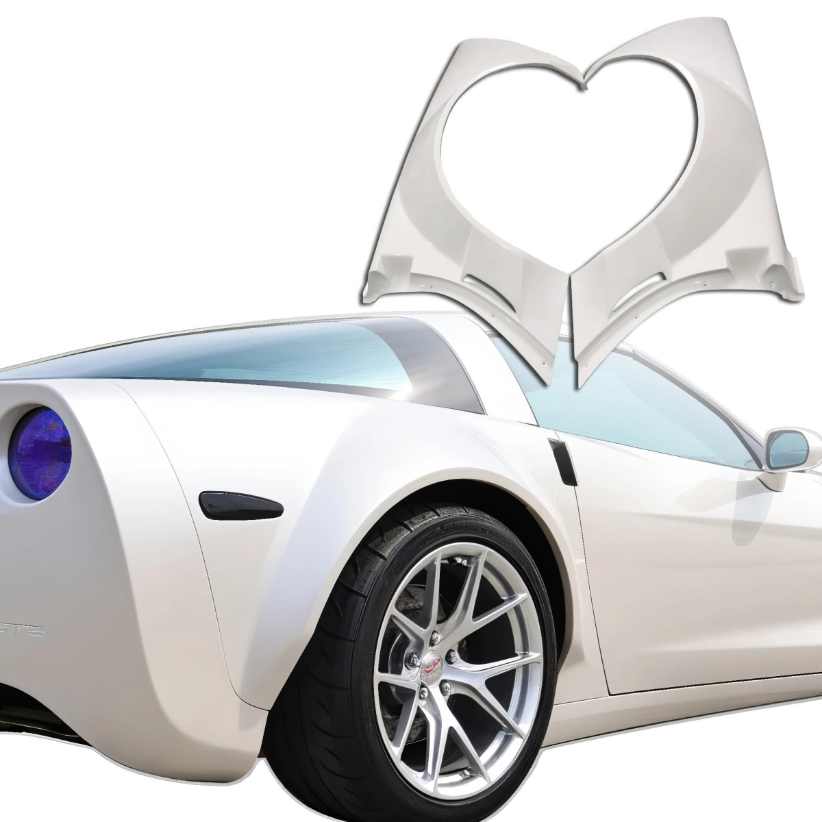 Modify your Chevrolet Corvette 2005 with our Exterior/Fenders - 1