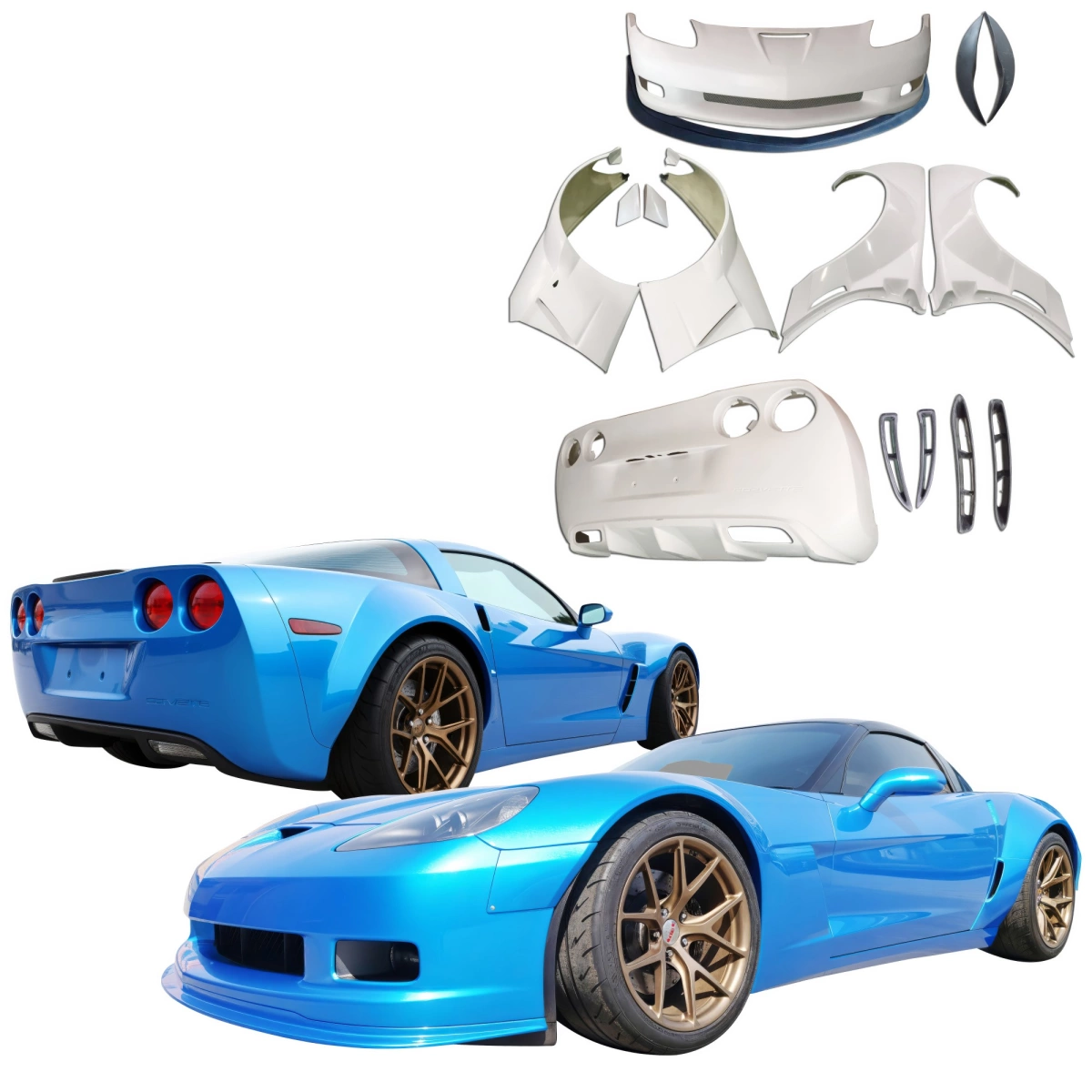 Modify your Chevrolet Corvette 2005 with our Exterior/Complete Body Kits - 3