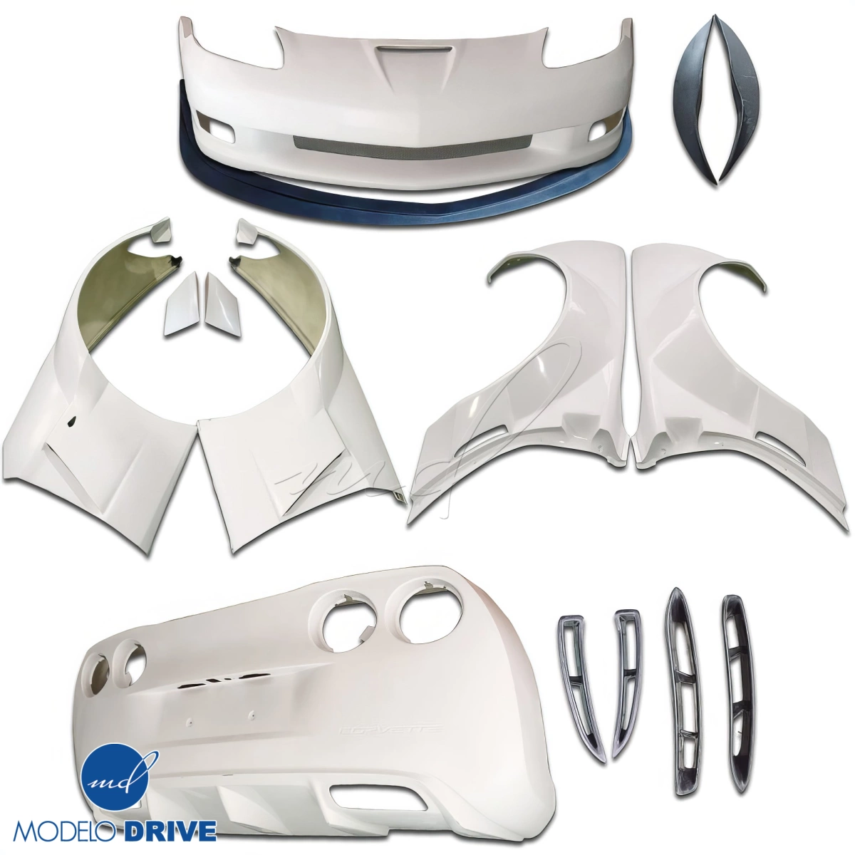 Modify your Chevrolet Corvette 2005 with our Exterior/Complete Body Kits - 5